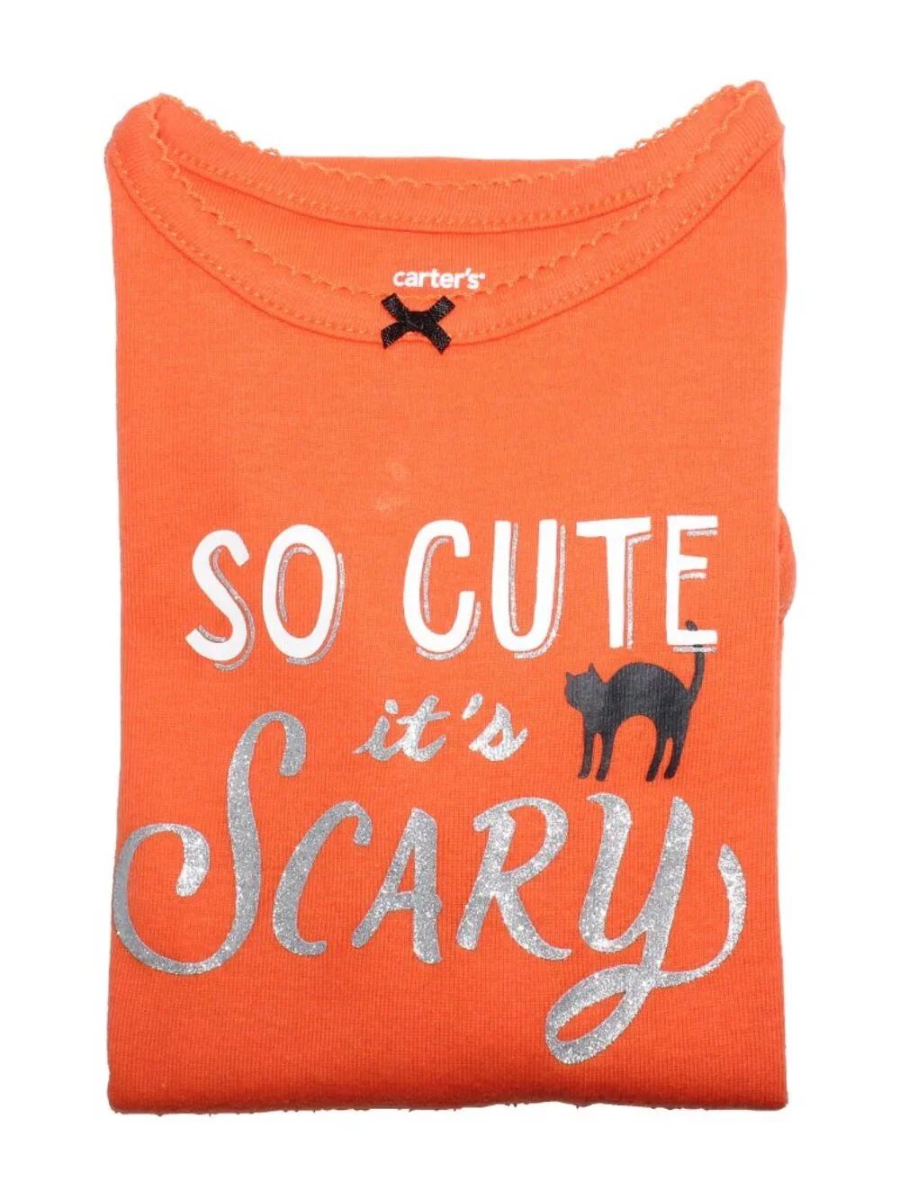 Carter’s Baby Girl’s 2pc Graphic Halloween Bodysuit & Tutu Tulle Pants Set 12m